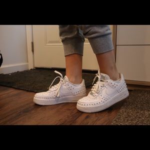 Women’s Nike Airforce 1 studded